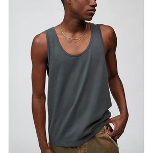 NWT URBAN Outfitters Cotton Tank Top Size XXL Dark Gray